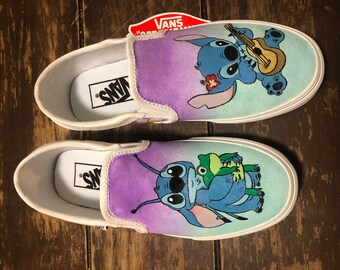 Custom Painted Vans Etsy