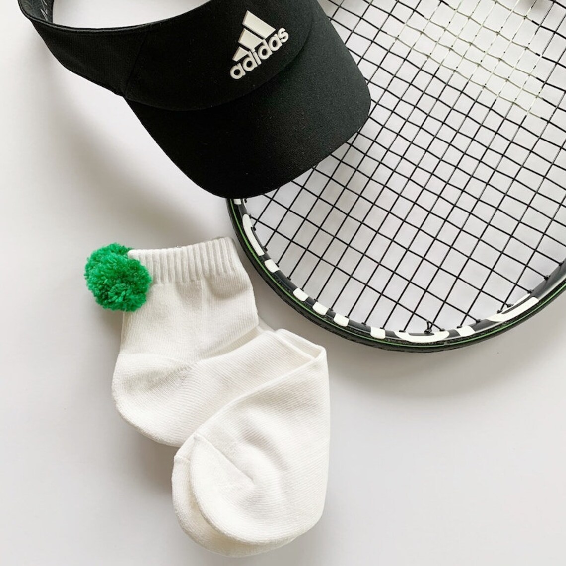 Pom Pom Socks Sport Socks PomPom Tennis Socks Golf Socks Etsy