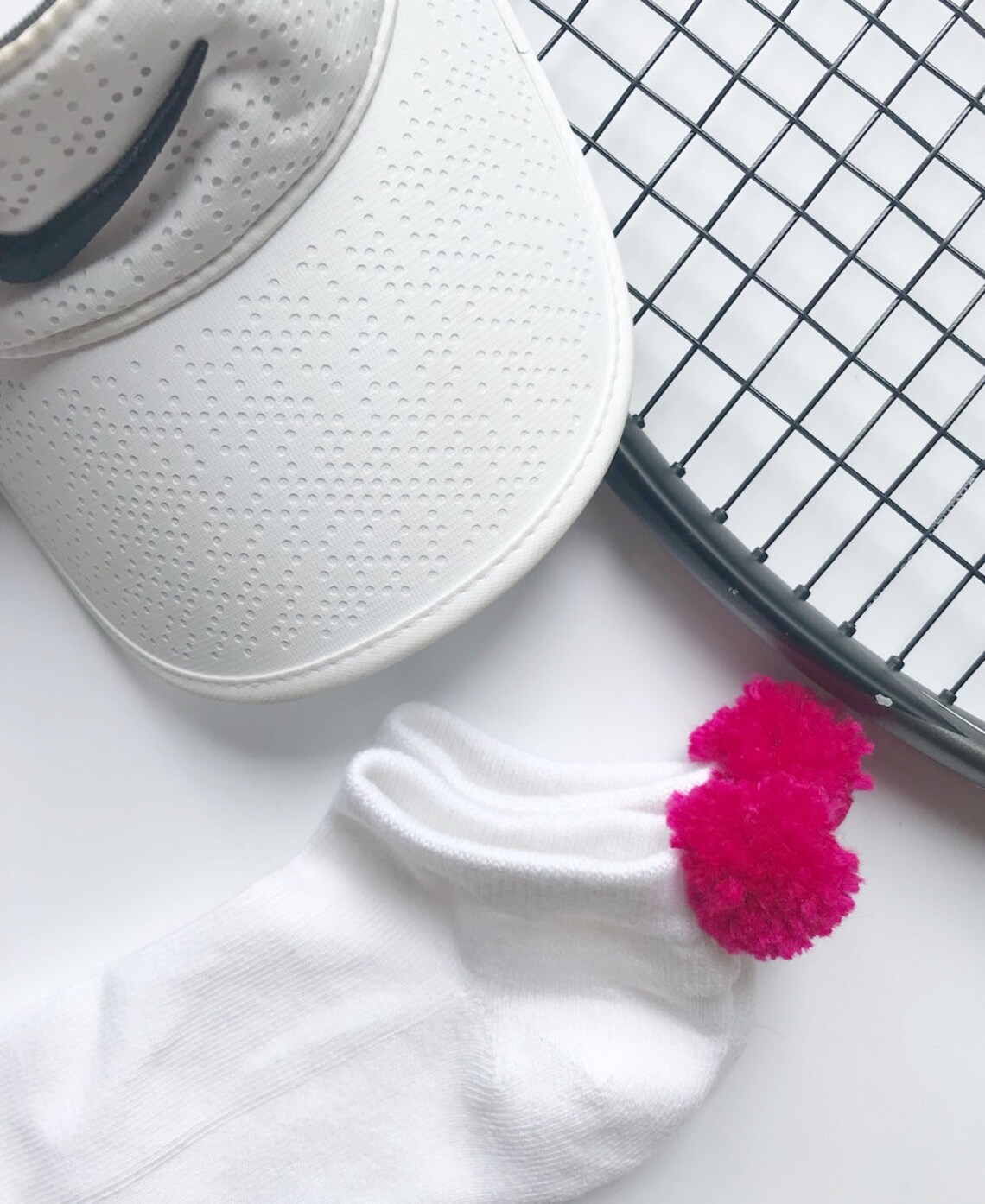 Pom Pom Socks Sport Socks PomPom Tennis Socks Golf Socks Etsy