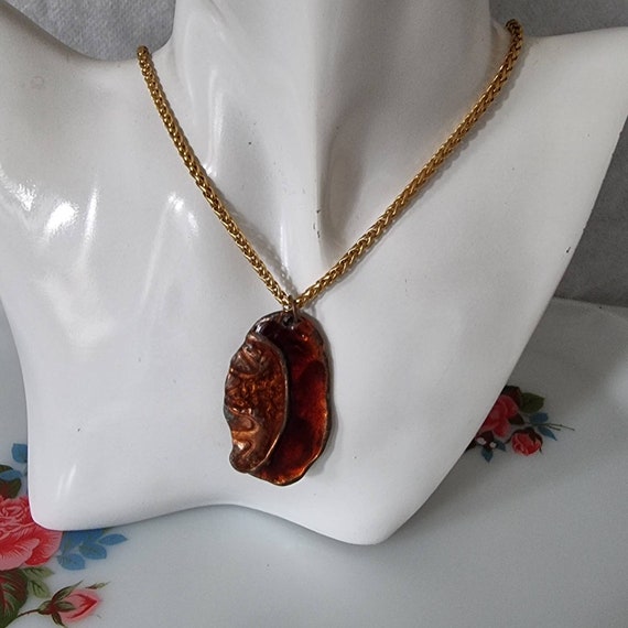 Vintage copper necklace online