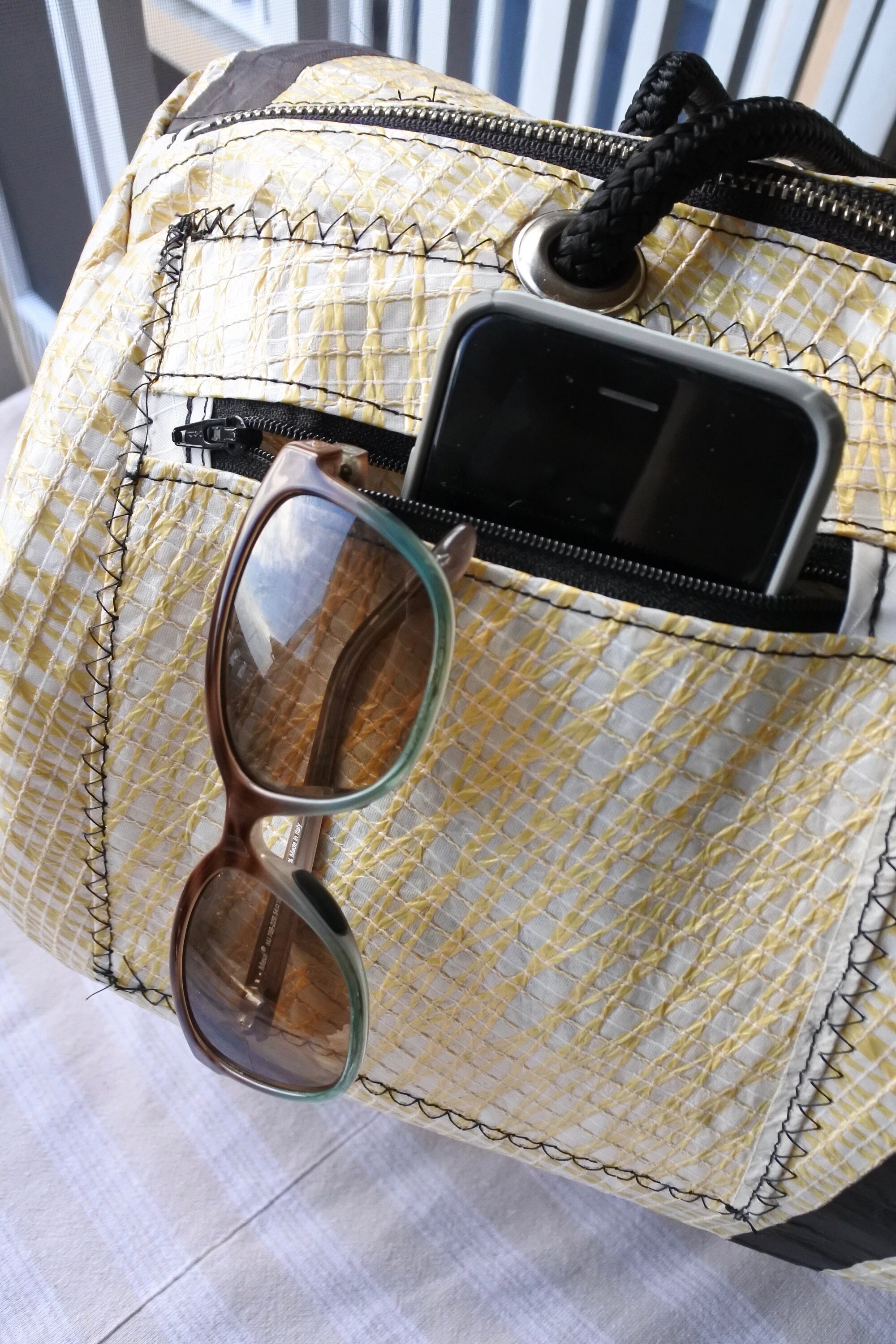 Recycled Kevlar Sail Duffel Bag One of a Kind Etsy Australia