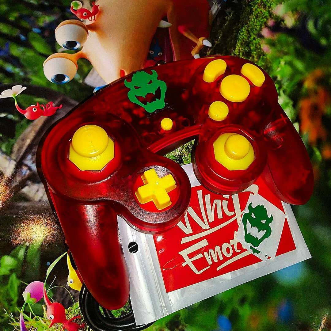 Gamecube Controller Bowser Also Compatible With Wii Wii U And Etsy