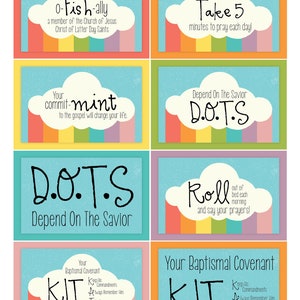 LDS Baptism -- I Like to Look for Rainbows -- When I Am Baptized ...
