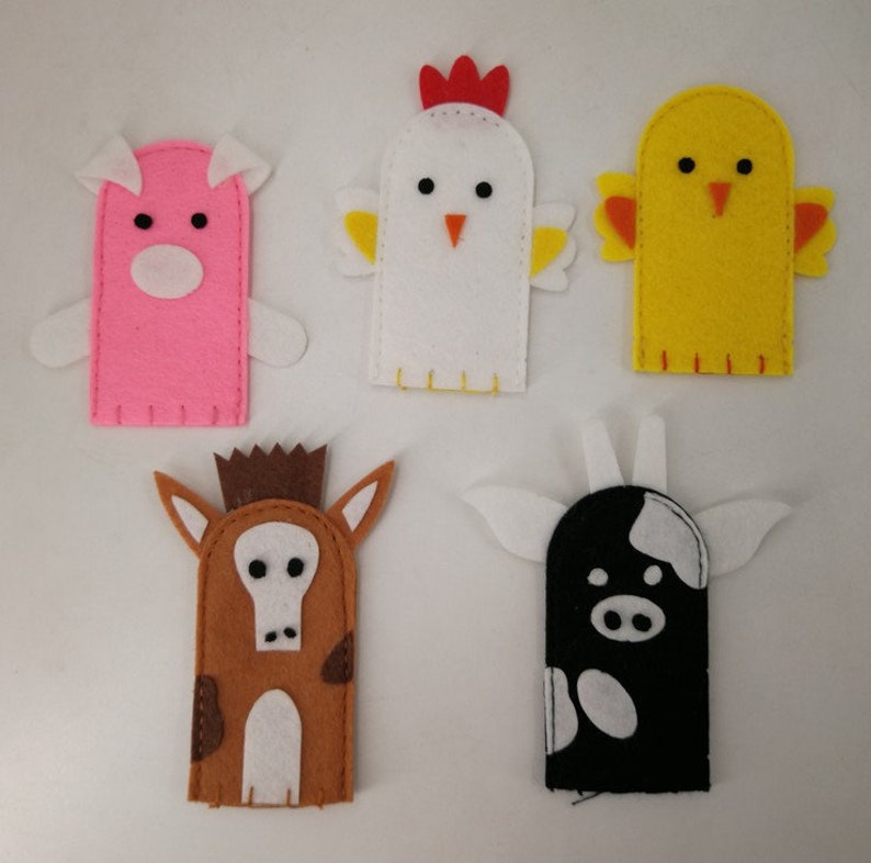 Felt Finger Puppets