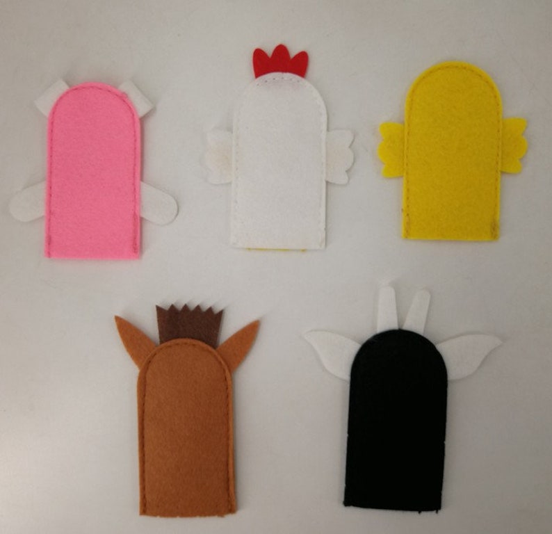 Felt Finger Puppets