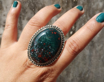 Blutstein Ring Etsy