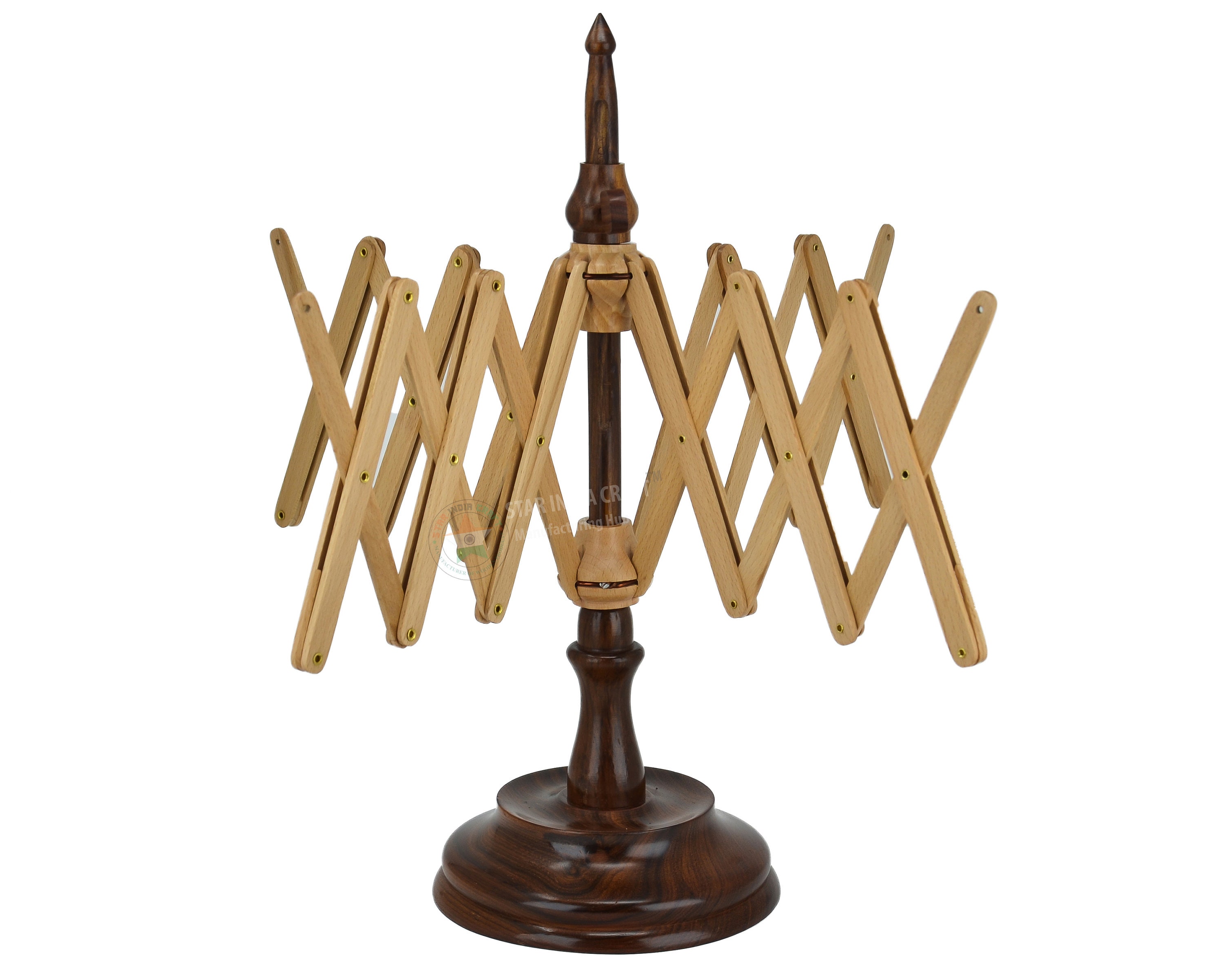 Handmade Large Yarn Swift Winder Premium Handcrafted Yarn Etsy