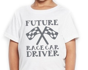 Future Race Car Driver - Race Baby, Car Shirt, Toddler Racer, Baby Race Car, Baby Driver, NASCAR baby, NASCAR Toddler Shirt, Race Car Shirt