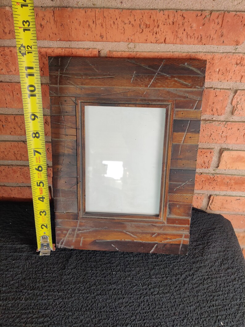 Hobby Lobby 5x7 Picture Frame Wooden Look Decorative Rustic Etsy