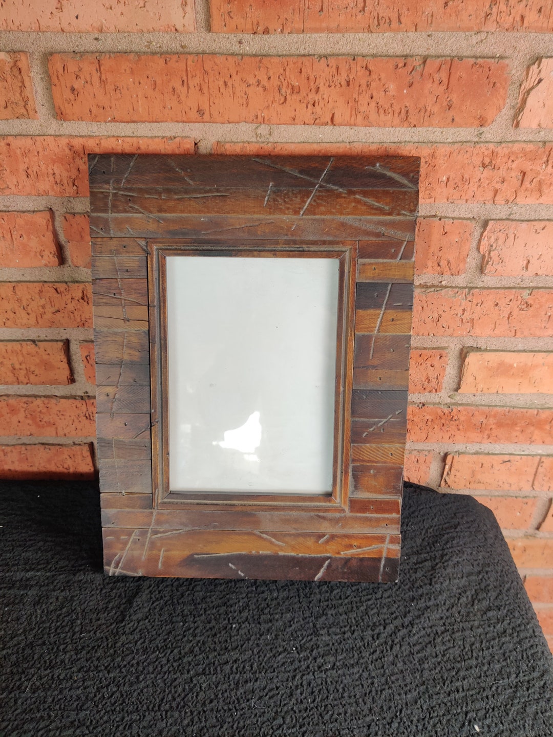 Hobby Lobby 5x7 Picture Frame Wooden Look Decorative Rustic Etsy