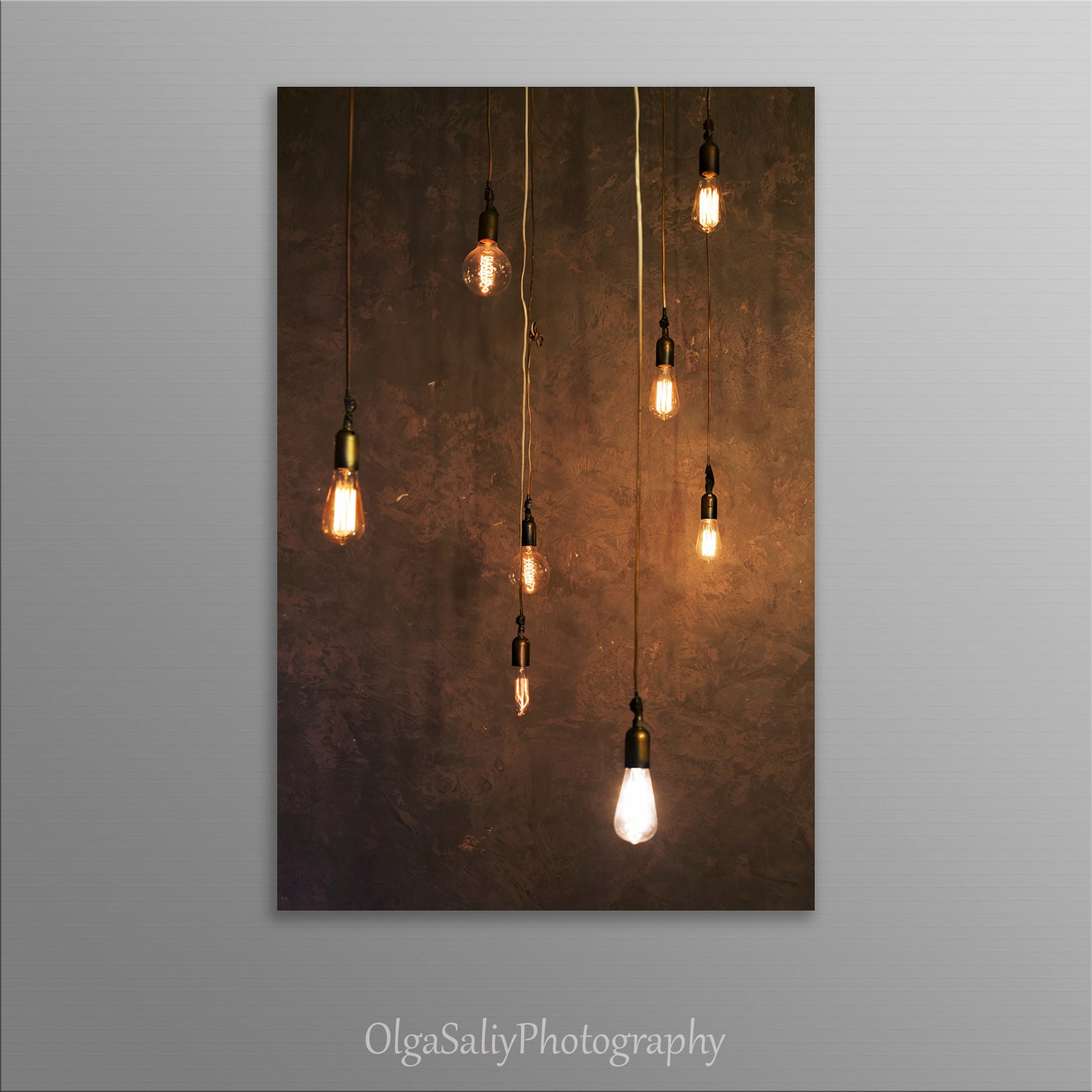 Licht decor. Downloadbare Poster Print. Digitale download Etsy