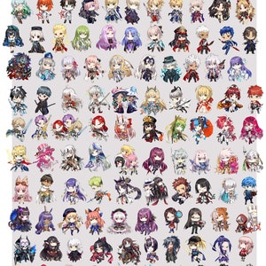 Fate/Grand Order Acrylic Keychain Charms