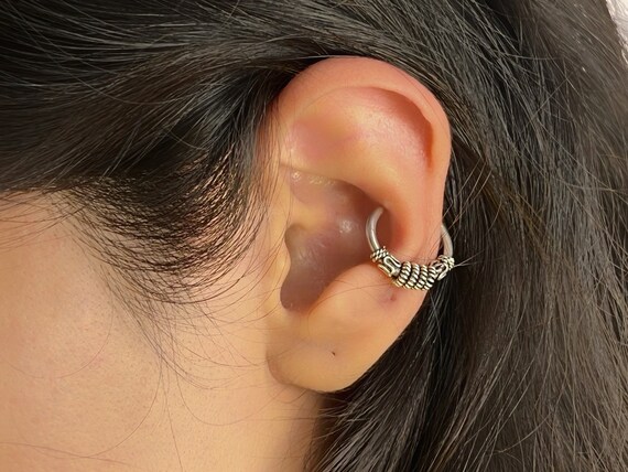 Anello Al Naso In Argento Sterling 925 Alla Moda Elica Cartilagine Trago Gioielli Penetranti Al Naso 6mm 8mm 10mm 20 Pz/pacco - Foto 11