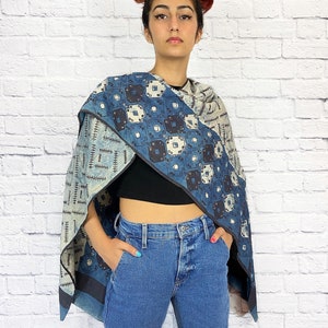Pure Silk Hand Block Print Scarf For Women, Boho Silk Stole For Her, 100% Silk Wrap Shawl, All Season Scarf, Tribal Print Head Cover