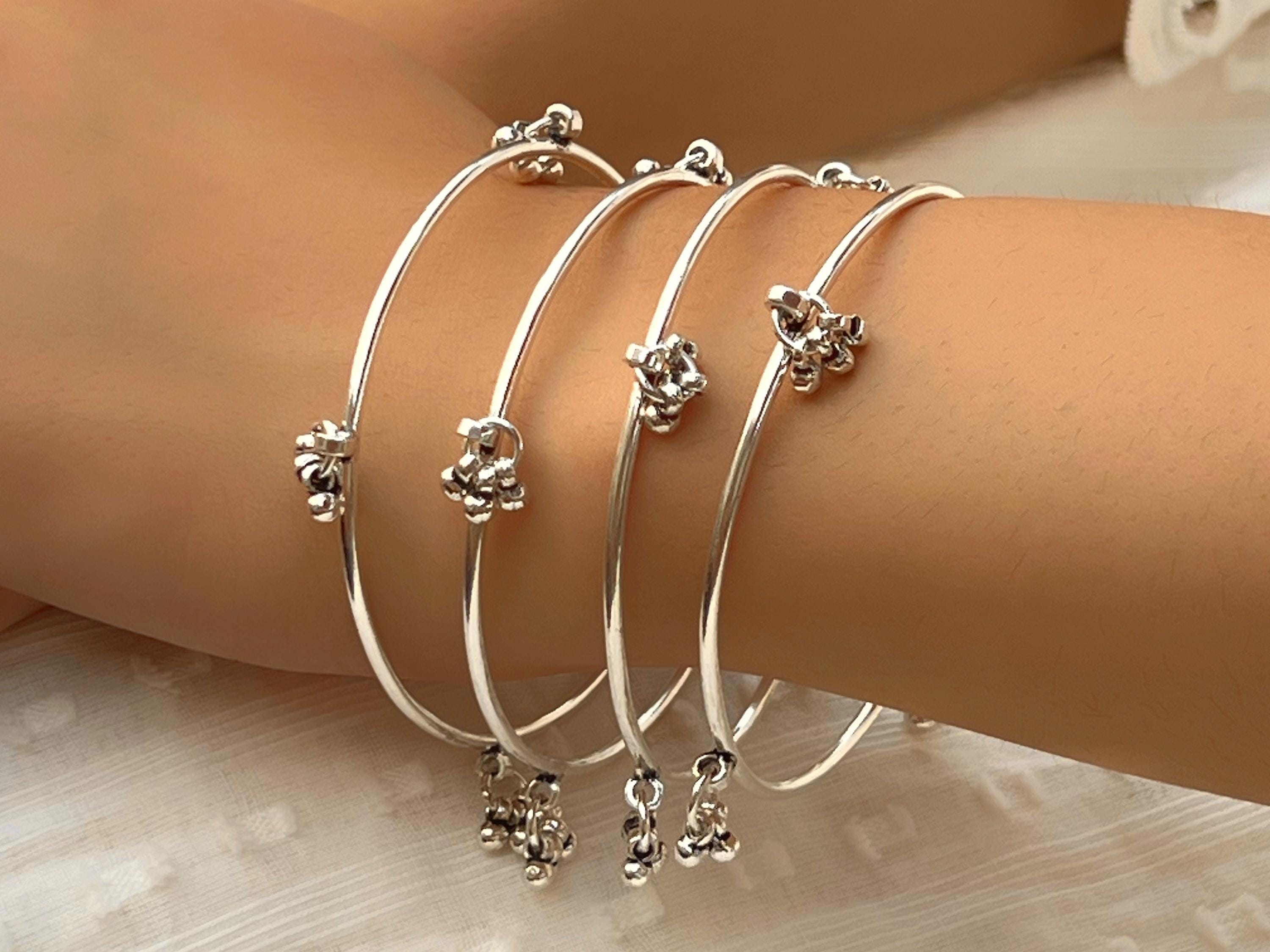 Handmade Sterling Silver Bangle Bracelet With Bells, Indian Bangles, Vintage Cuff Bracelet, Ghunghroo Bangle, Unique Wedding Gift for Her - Etsy Handmade Sterling Silver Bangle Bracelet With Bells, Indian Bangles, Vintage Cuff Bracelet, Ghunghroo Bangle, Unique Wedding Gift for Her - Etsy