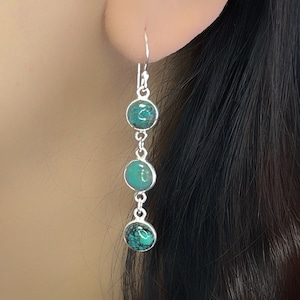 Rainbow Moonstone Earrings Women, Sterling Silver Labradorite Drop Earrings Teenage Girl Gifts, Amethyst, Turquoise Earrings, Carnelian