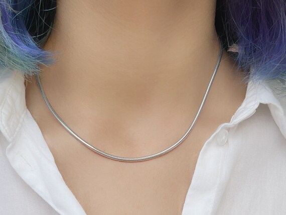 3mm sterling silver snake chain deals