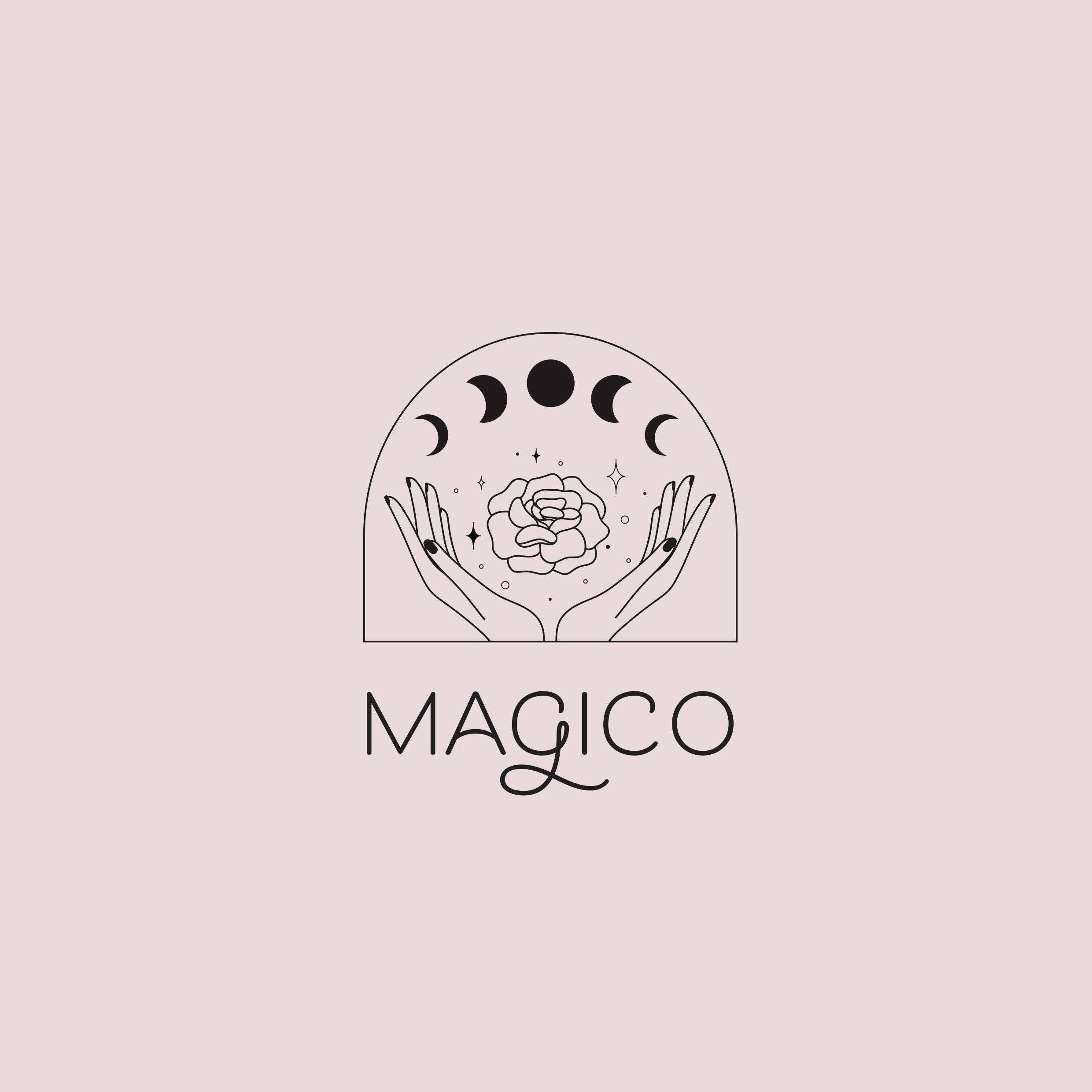 Small Business Premade Logo Bohemian Logo Design Trendy Etsy Small Business Premade Logo Bohemian Logo Design Trendy Etsy