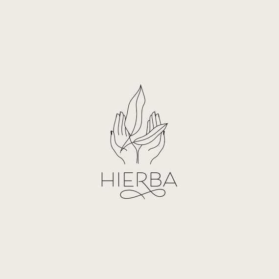 Herbal Premade Logo Logo Design Brand Design Business Logo Etsy Herbal Premade Logo Logo Design Brand Design Business Logo Etsy