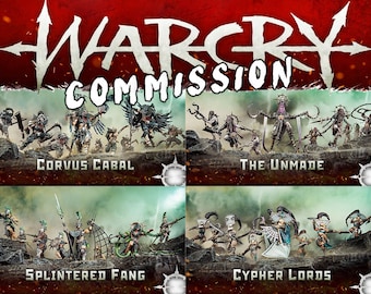 Warcry Warband Commission, High Quality Paint Job