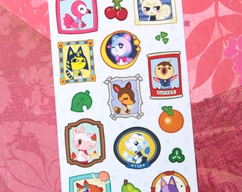 Animal Crossing New Horizons Villager Sticker Set