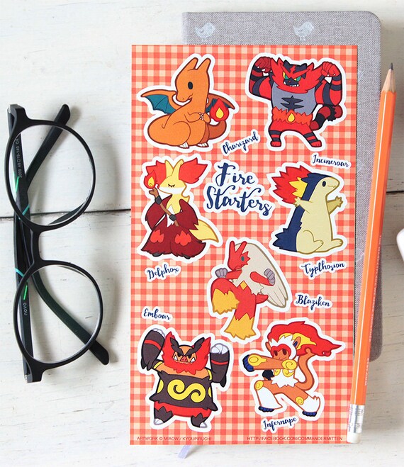 Delphox Sticker Delphox And Charizard