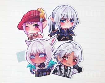 Pegatinas de Final Fantasy XIV - FFXIV Scions y compañía