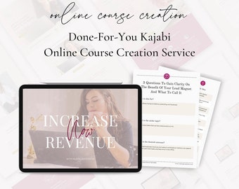 Done-For-You Kajabi Online Course Creation Service