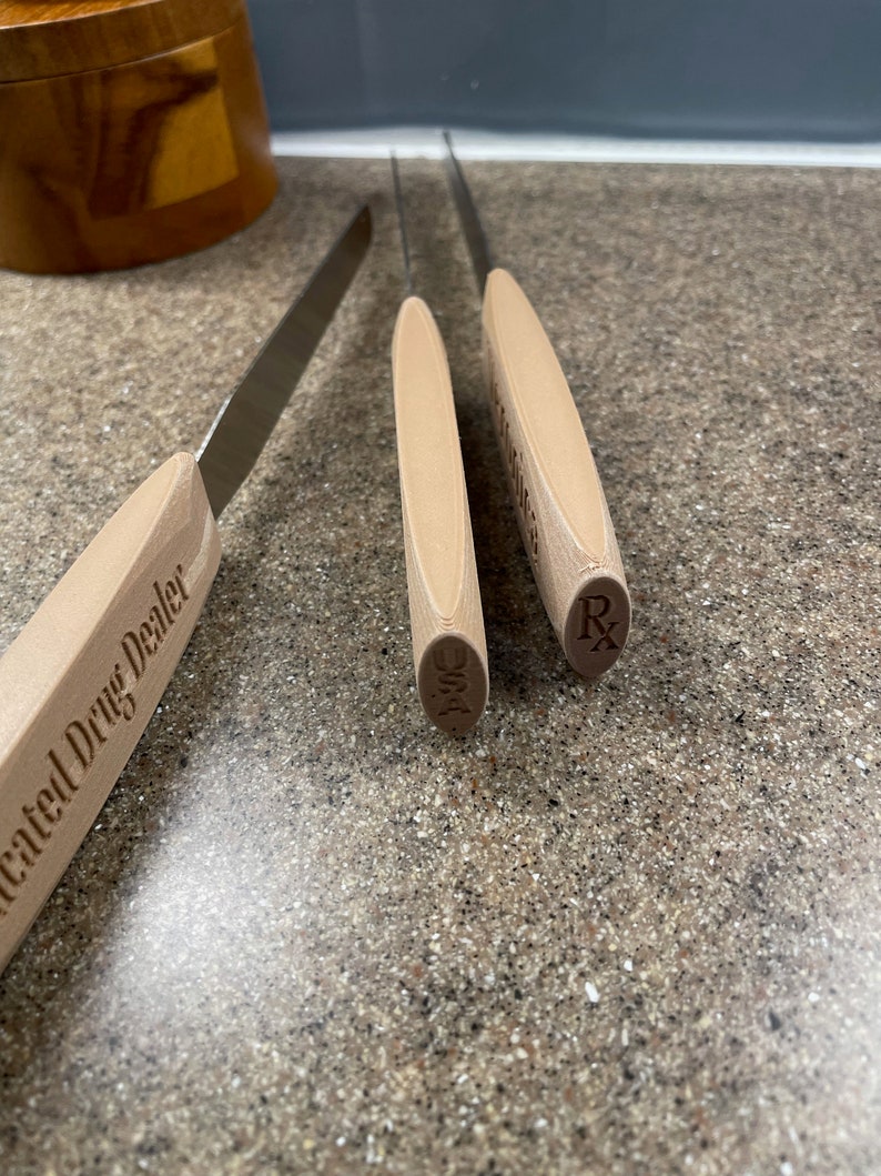 Unfinished Personalized Pharmacy Spatula. You Stain or Paint. Etsy