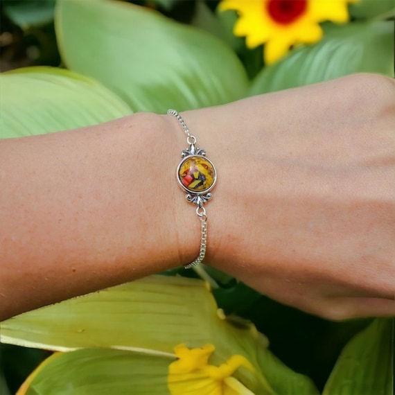 Bracelet made from flowers best sale