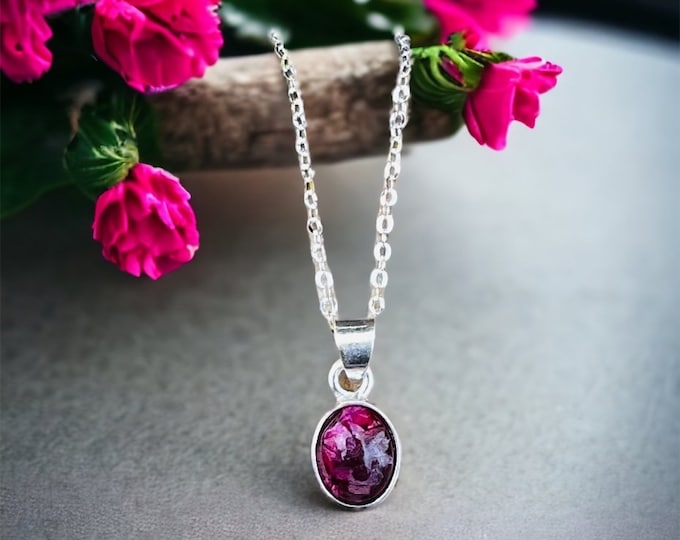 8x10 sterling silver necklace,  Memorial Jewelry, Made with flowers, wedding flowers, Memorial Keepsake, Funeral Flowers