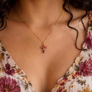 Flower Memorial Flower Cross Pendant : Flower Petals from Wedding, Funeral, Baptism, Shower, Anniversary, Birth, Special Occasion