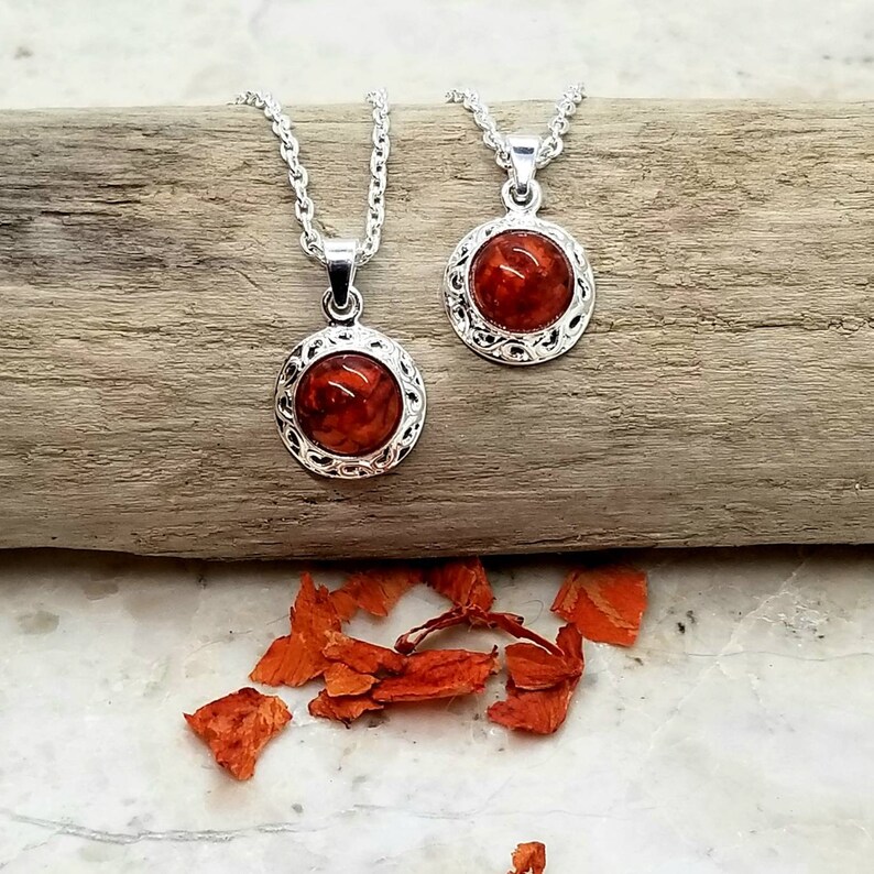 Memorial Beads. Made with Funeral Flowers. Made with real Etsy