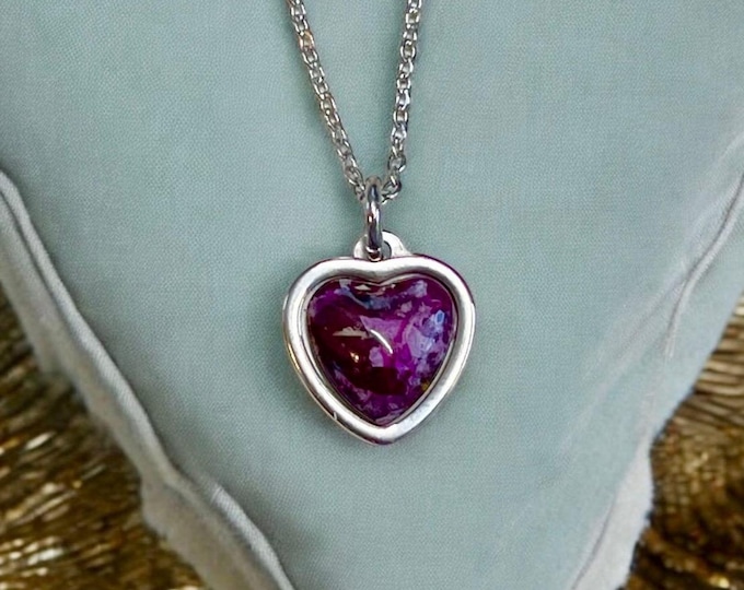 12mm stainless heart Memorial Beads. Memorial Jewelry, Wedding Flowers. Jewelry made from Funeral Flowers. Made with real flowers