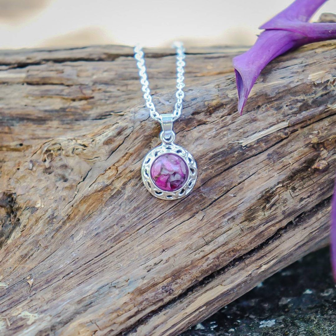 Memorial Beads. Made with Funeral Flowers. Made with real Etsy