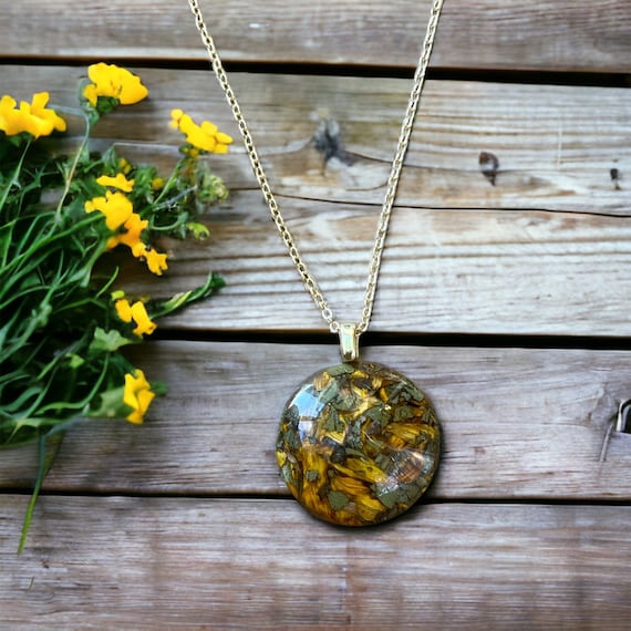 25mm Memorial Flower Bead, Funeral Keepsake Jewelry