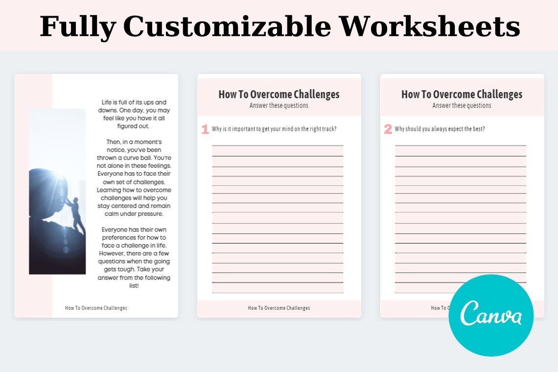 Life Coach Worksheet Life Coaching Workbook Template Lead Magnet ...