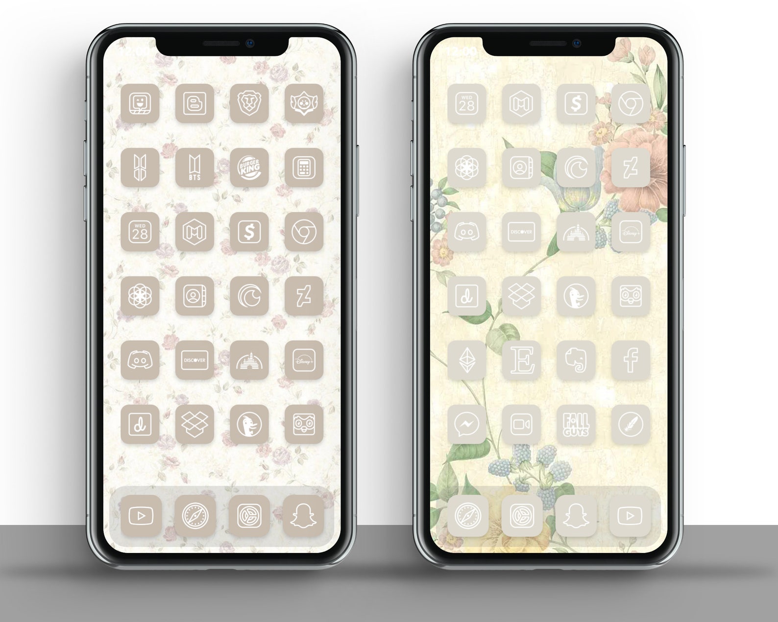 App Icons IOS 14 Beige App Covers IOS 14 Widgets IOS14 | Etsy