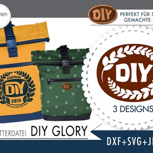 Plotter File - DIY - GLORY - Design by formenfroh - dxf + svg + jpg