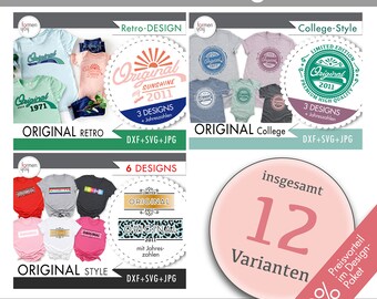 Plotter file - Large design package - ORIGINAL - a total of 12 designs with variants - 30% cheaper - by formenfroh
