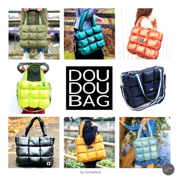 Ebook - Doudou-Bag - Puffer-Bag - Pillow Tasche - Pufferbag - von formenfroh - deutschsprachige Anleitung