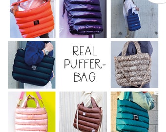 Ebook - The Real Puffer-Bag - Pillow bag - Pufferbag - by formenfroh - german instructions