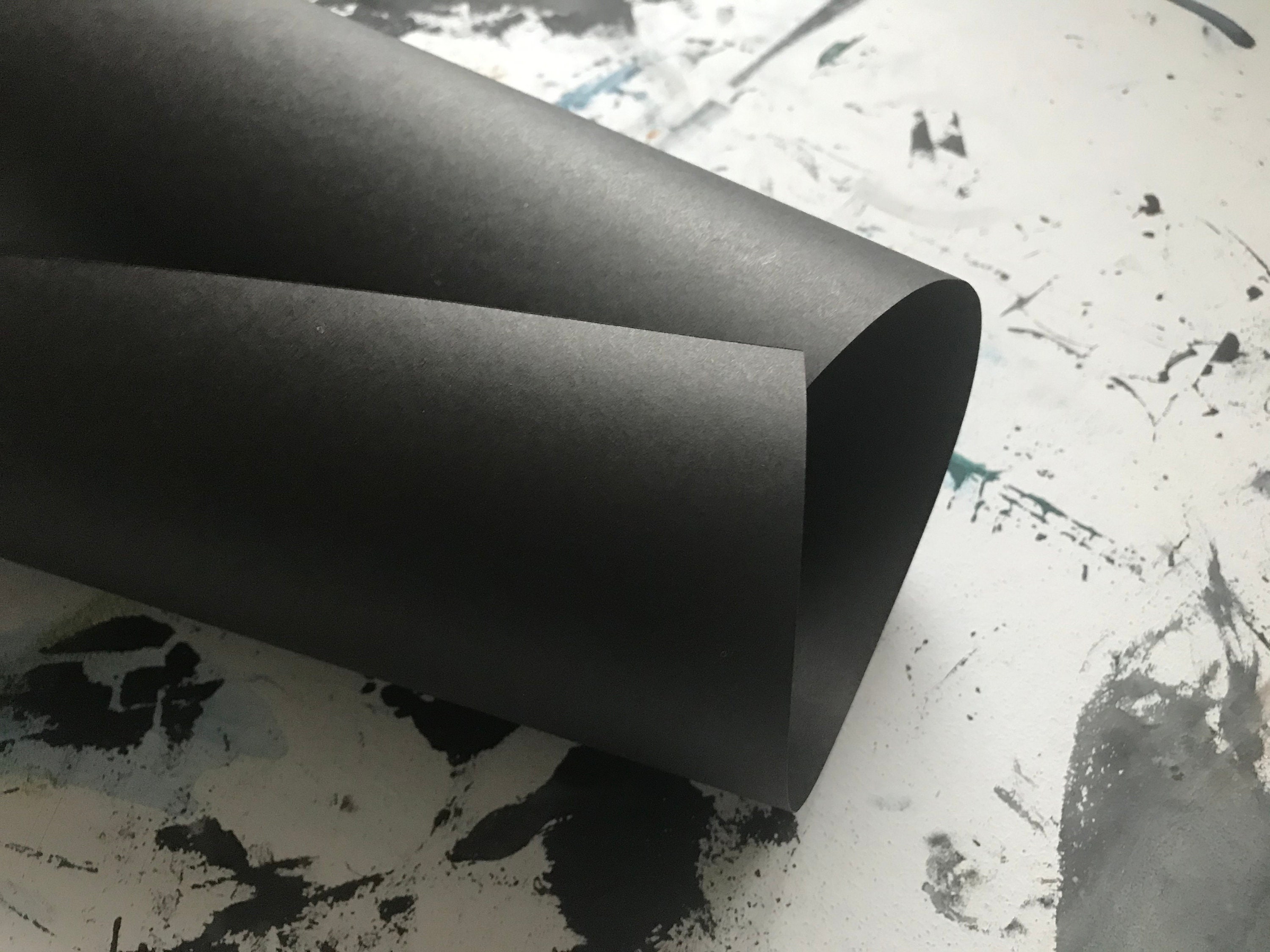 Black Wrapping Paper Wrapping paper for gifts Wrapping paper Etsy