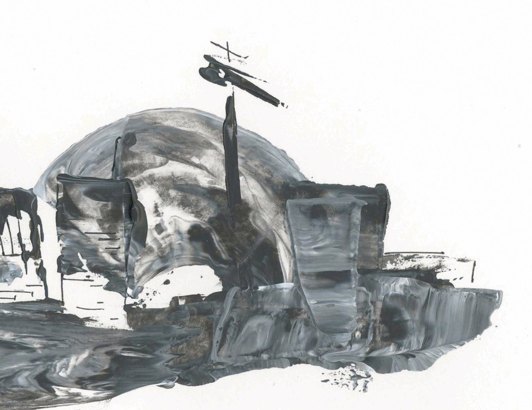 Black White Grey Abstract Art Modern Contemporary Artwork Set Etsy