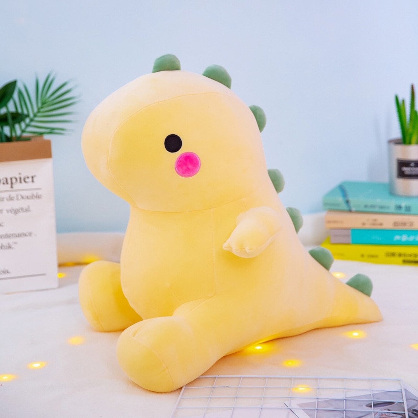 CHONKY DINOSAUR Stuffed Animal Plush Dino Plushy Toy Cute | Etsy