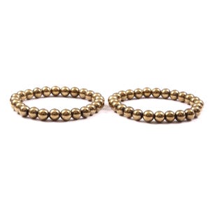 Bracciale in pirite dorata naturale, braccialetto elastico da uomo/donna, braccialetto curativo in ametista, braccialetto con pietre preziose, come regalo.