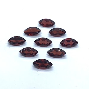 Natural Mozambique Garnet Marquise Cut Faceted AAA Quality Loose Gemstone For Making Jewelry 2x4,2.5x5,4x8,5x10,6x12,7x14,8x16mm Marquise