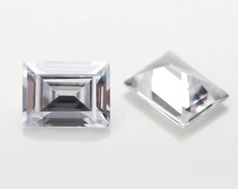 AAA Cubic Zirconia Loose Gemstone, Baguette Cut (1.5x2mm-2.5x4.5mm)