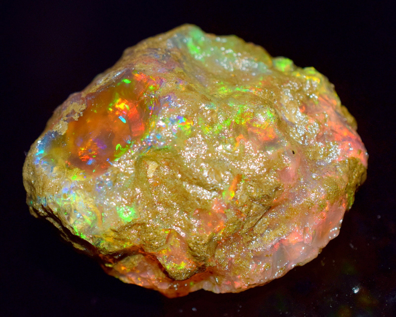 AAA Quality 100% Natural Fire Multi Ethiopian Opal Rough Wholesale Gemstone AAA Quality 100% Natural Fire Multi Ethiopian Opal Rough Wholesale Gemstone