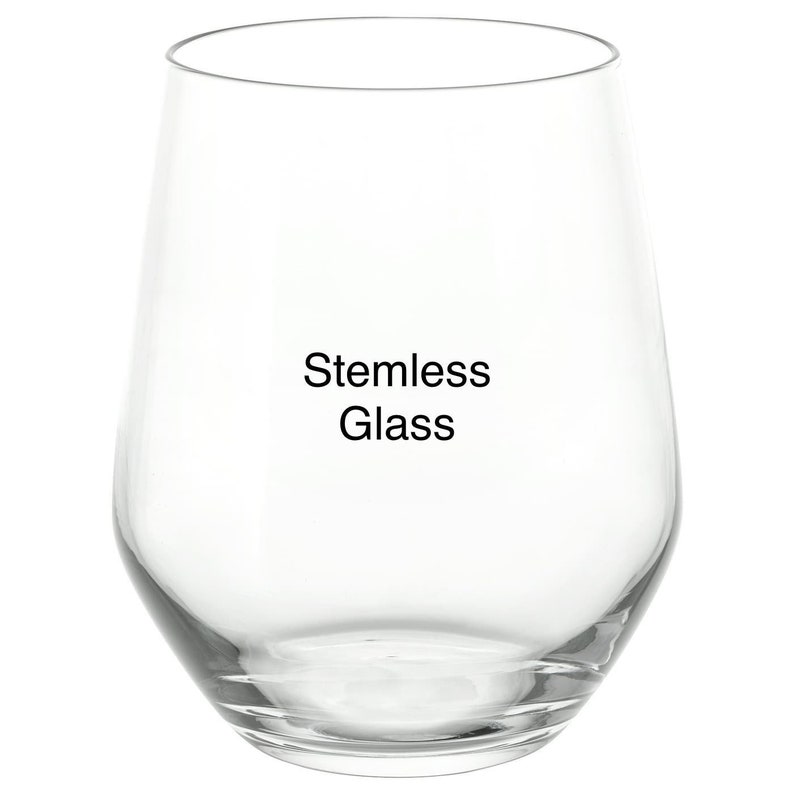 Personalized StemlessStemmed Wine Glass Panther Tribal